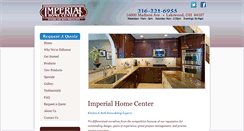 Desktop Screenshot of imperialhomecenter.com
